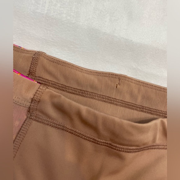 NIKE Speed Icon Clash in Desert Dust 7/8 Running Legging Women's Size M - Picture 16 of 16